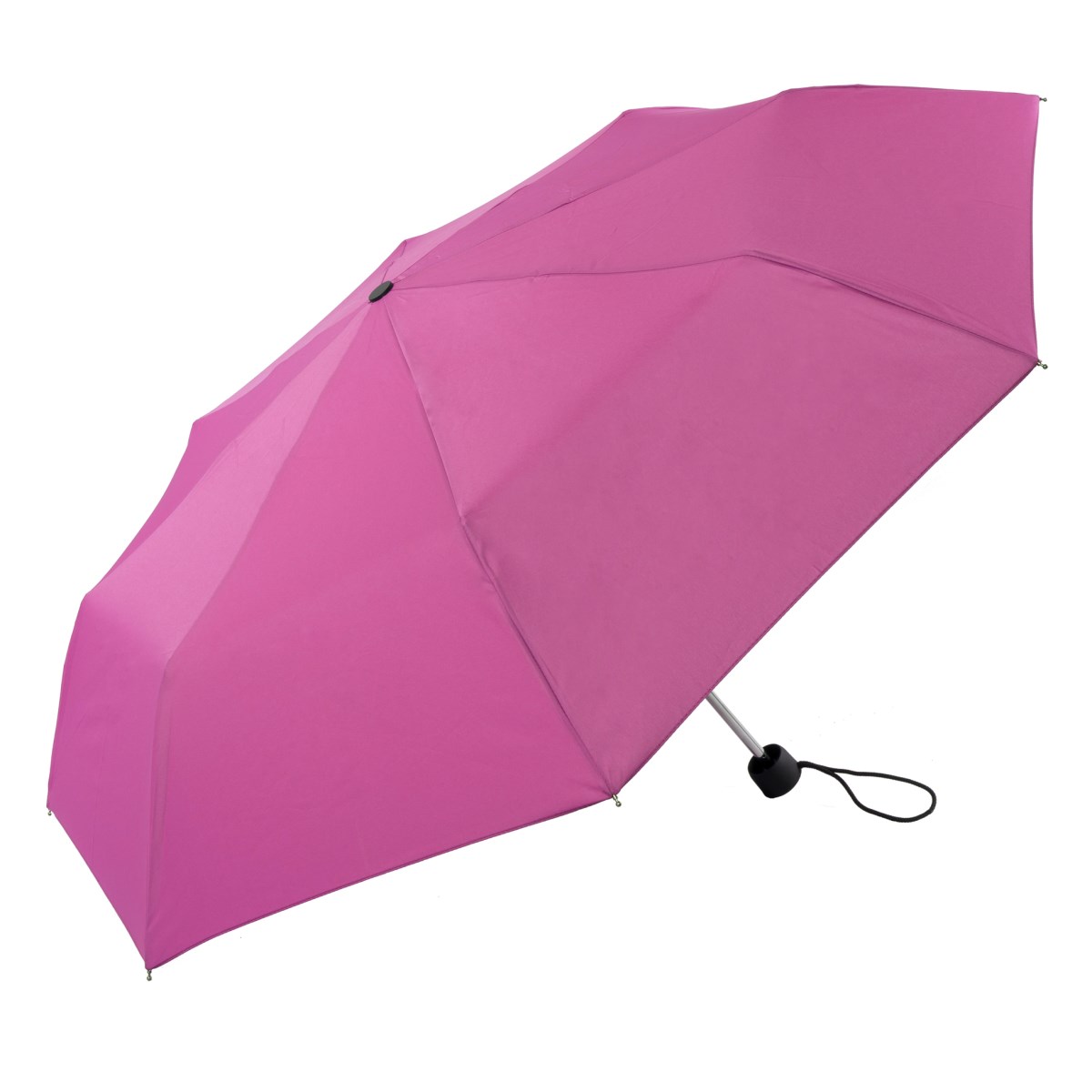 Unisex Bright Colourful Pink Compact Umbrella Susino